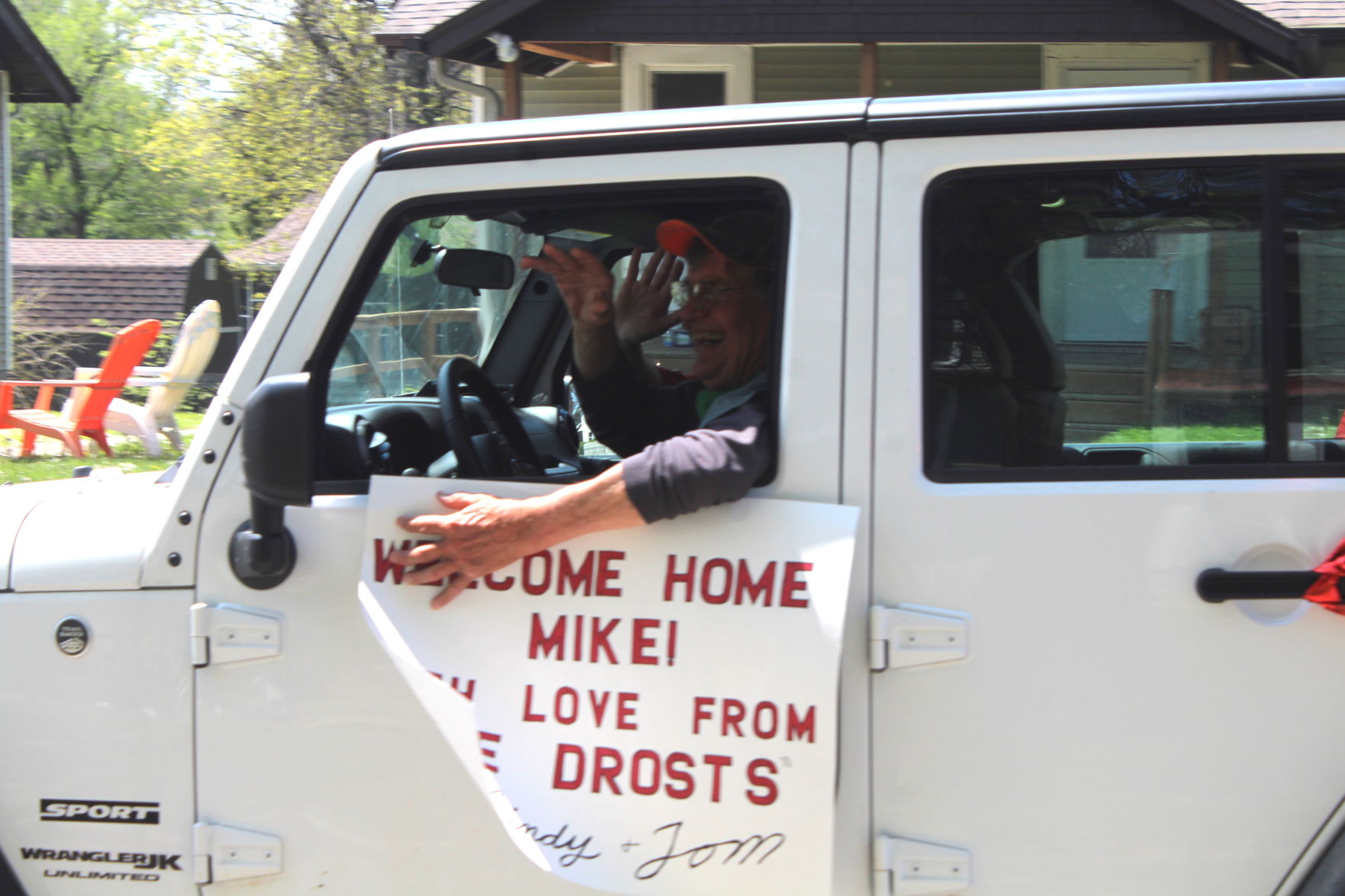 Drosts welcome Moyer home